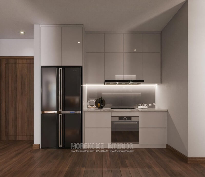 Sang trọng và tiện nghi với mẫu tủ bếp chung cư đẹp Tủ bếp gỗ, tủ bếp gỗ tự nhiên, tủ bếp tân cổ điển