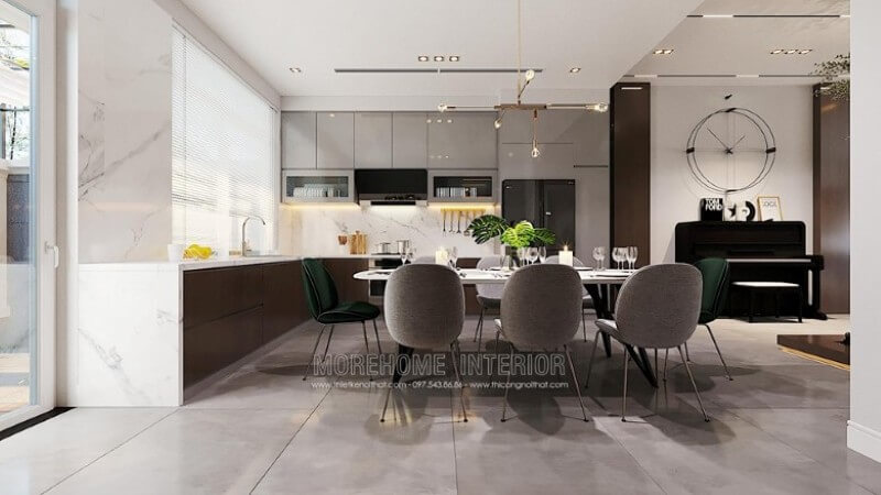 Mẫu tủ bếp đẹp gỗ MDF cao cấp, mang lại cho gia chủ căn bếp tuyệt vời Tủ bếp gỗ, tủ bếp gỗ tự nhiên, tủ bếp tân cổ điển