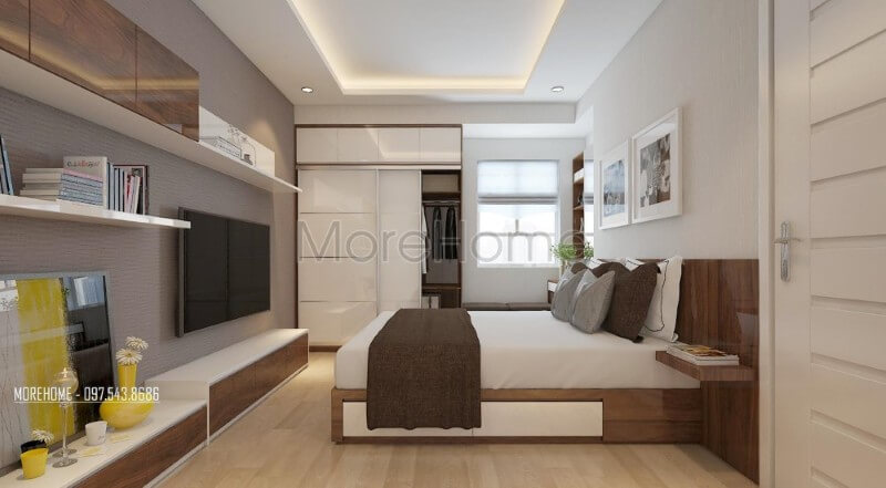 Giường ngủ chung cư hiện đại Giường ngủ chung cư hiện đại