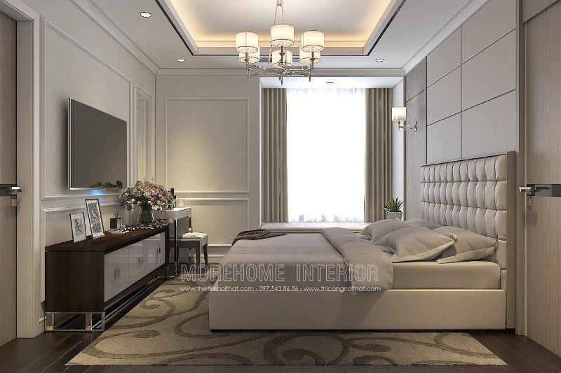 Giường ngủ chung cư hiện đại Giường ngủ chung cư hiện đại