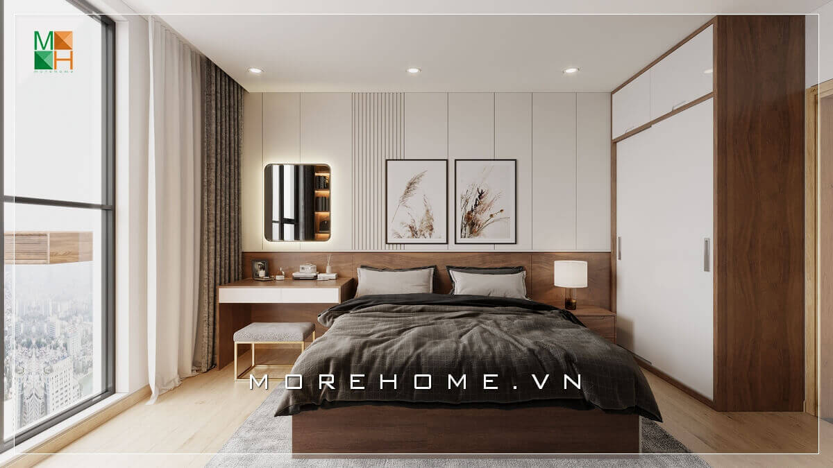 Giường ngủ chung cư hiện đại Giường ngủ chung cư hiện đại