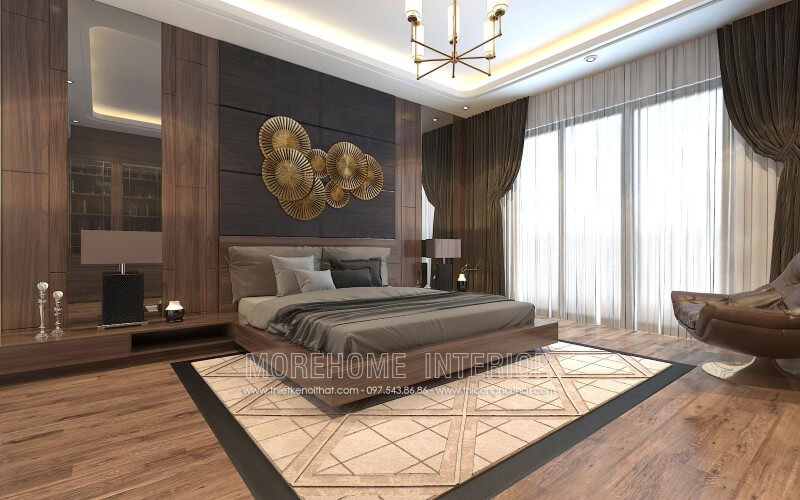 Giường ngủ chung cư hiện đại Giường ngủ chung cư hiện đại