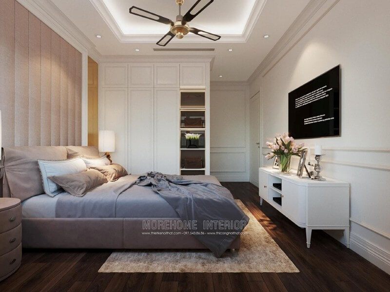 Sang trọng với mẫu tủ quần áo hiện đại