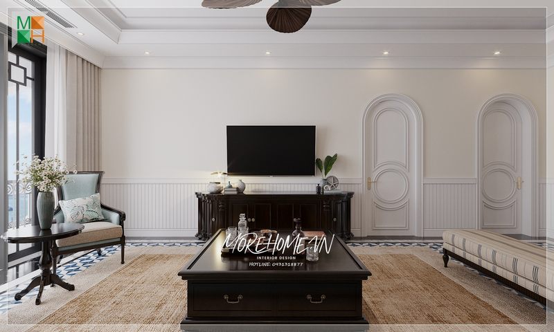 Gợi ý mẫu thiết kế không gian phòng khách sang trọng và ấn tượng cho tổ ấm của gia đình Việt.