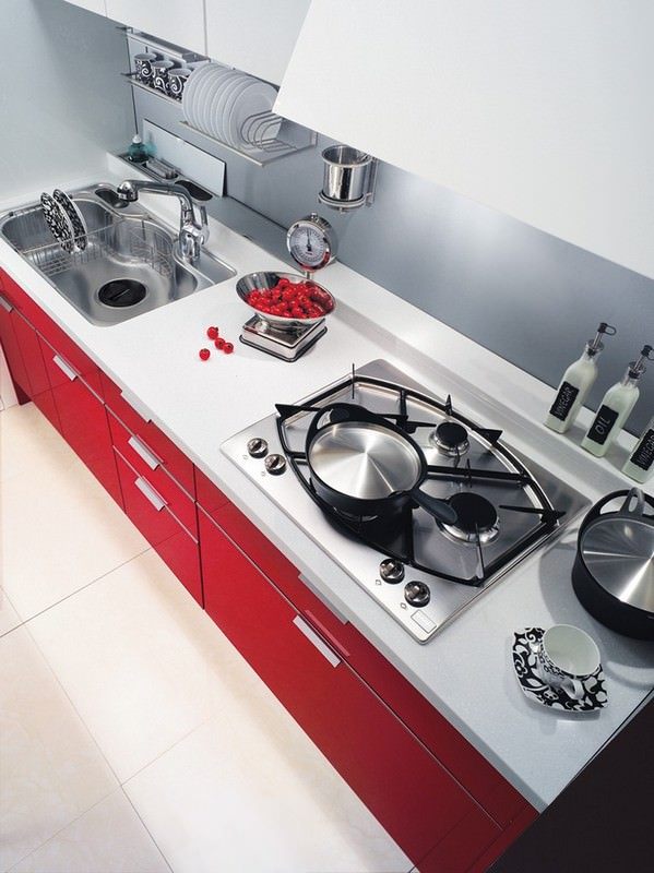 a sự sang trọng
Để tạo ra một cảm giác sang trọng, hãy kết hợp đá bếp màu trắng với thiết kế tủ bếp.